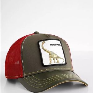 Goorin Bros The Farm Trucker  Hat - Thunder Lizard  “Herbivore” New